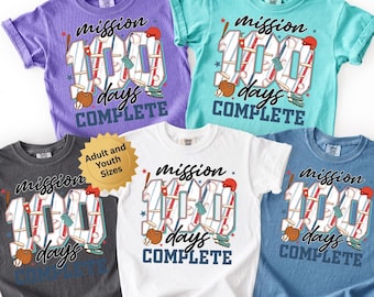 Comfort Colors 100 Days of School Teacher tshirt, 100th Day Of School Student shirt, 100th Day Shirt for Teacher and Kids, Gift for Teacher