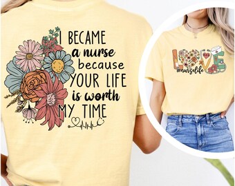 Nursing graduation, Future nurse tshirt, Nursing School shirt, Nurse Appreciation Gift, Nursing Student shirt, Comfort Colors