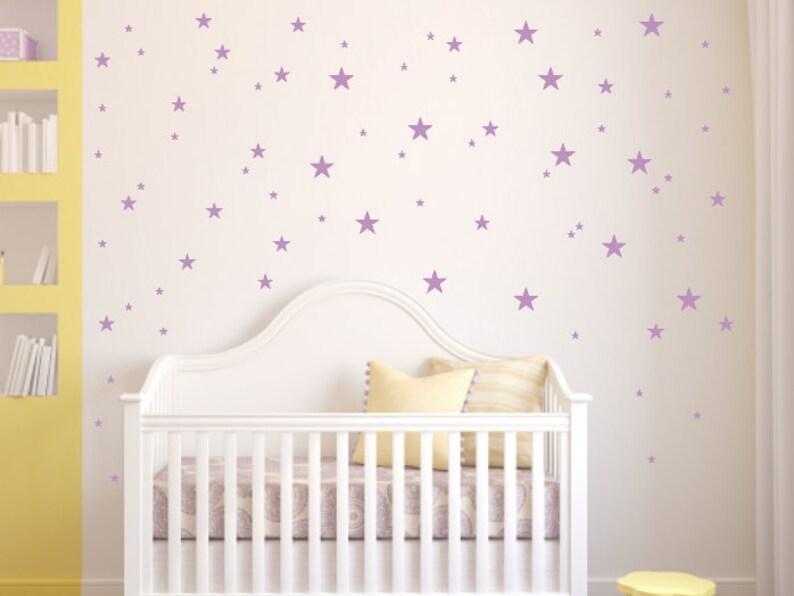 Star Wall Decals Gold Star Wall Decal Nursery Wall Decals Etsy