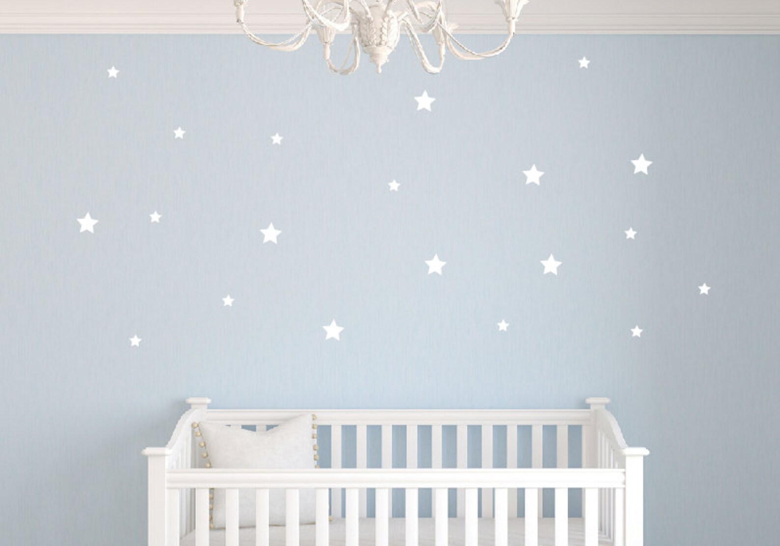 Star Wall Decals Star Wall Stickers Nursery Wall Decor Etsy