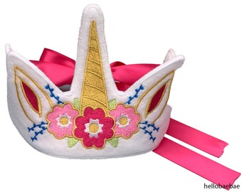 Unicorn Crown, Unicorn Birthday Party, Gift for a Child