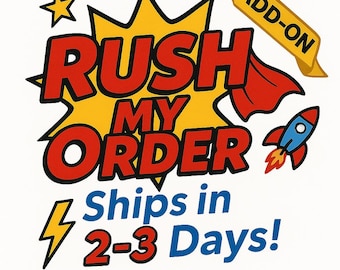 Rush My Order Add-On – Fast Processing Upgrade