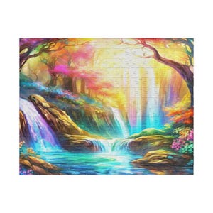 Scenic Nature Puzzle - 110, 252, or 520 piece, Perfect for Relaxation, Family Time, Gifts, Home Decor, Puzzle Lovers