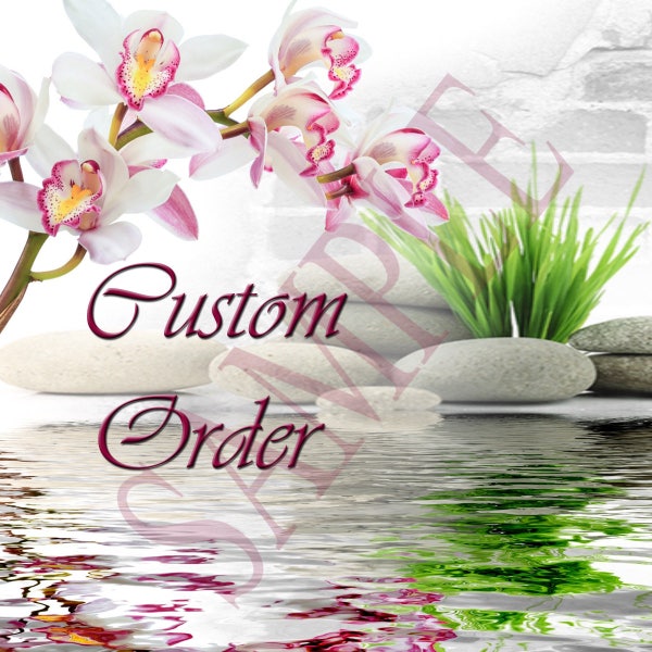 Etsy Shop Custom Order Placeholder, Floral Etsy Shop Listing Placeholder for Custom Order, Instnat Download, Place holder for Custom Order