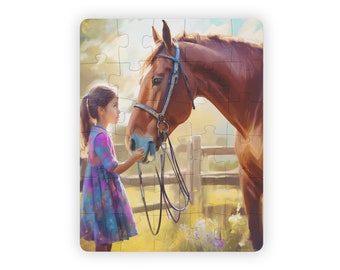 My First Horse Kids' Jigsaw Puzzle, 30-Piece, Or Great Puzzle for Those With Alzheimer's or Dementia