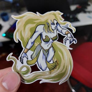 ファイナルファンタジー4の風の悪魔バルバリシアのステッカー