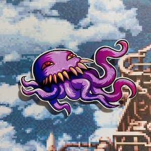 Ultros ステッカー ファイナルファンタジー 6; ファイナルファンタジー vi; ビニール耐候性ステッカー