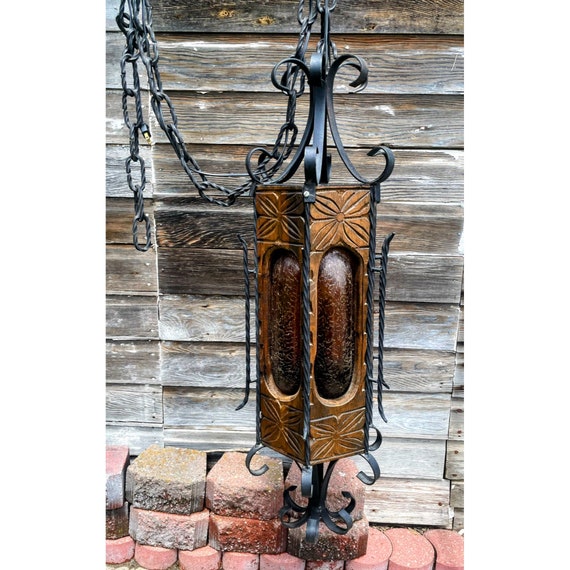 アンティーク　⭐　LAMP     ⑰ Amazon.com: K&K Interiors 13970A 28 Inch Distressed Metal