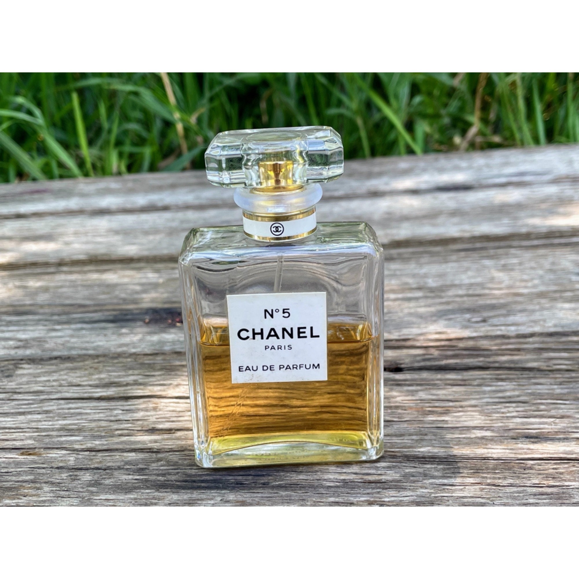 Vintage 1990s Chanel No 5 Eau De Perfume Spray 1/2 Full 