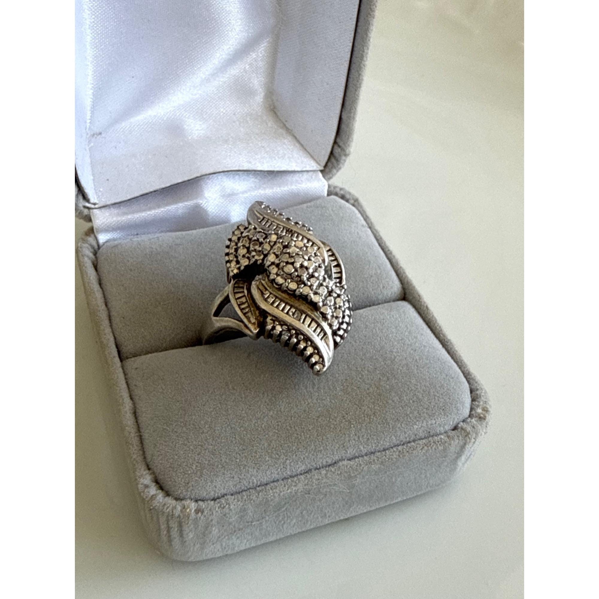 90s Silver Ring - Etsy