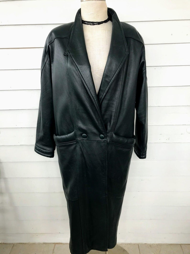 Vintage Wilsons Leather Womans Long Jacket Thinsulate Lining - Etsy