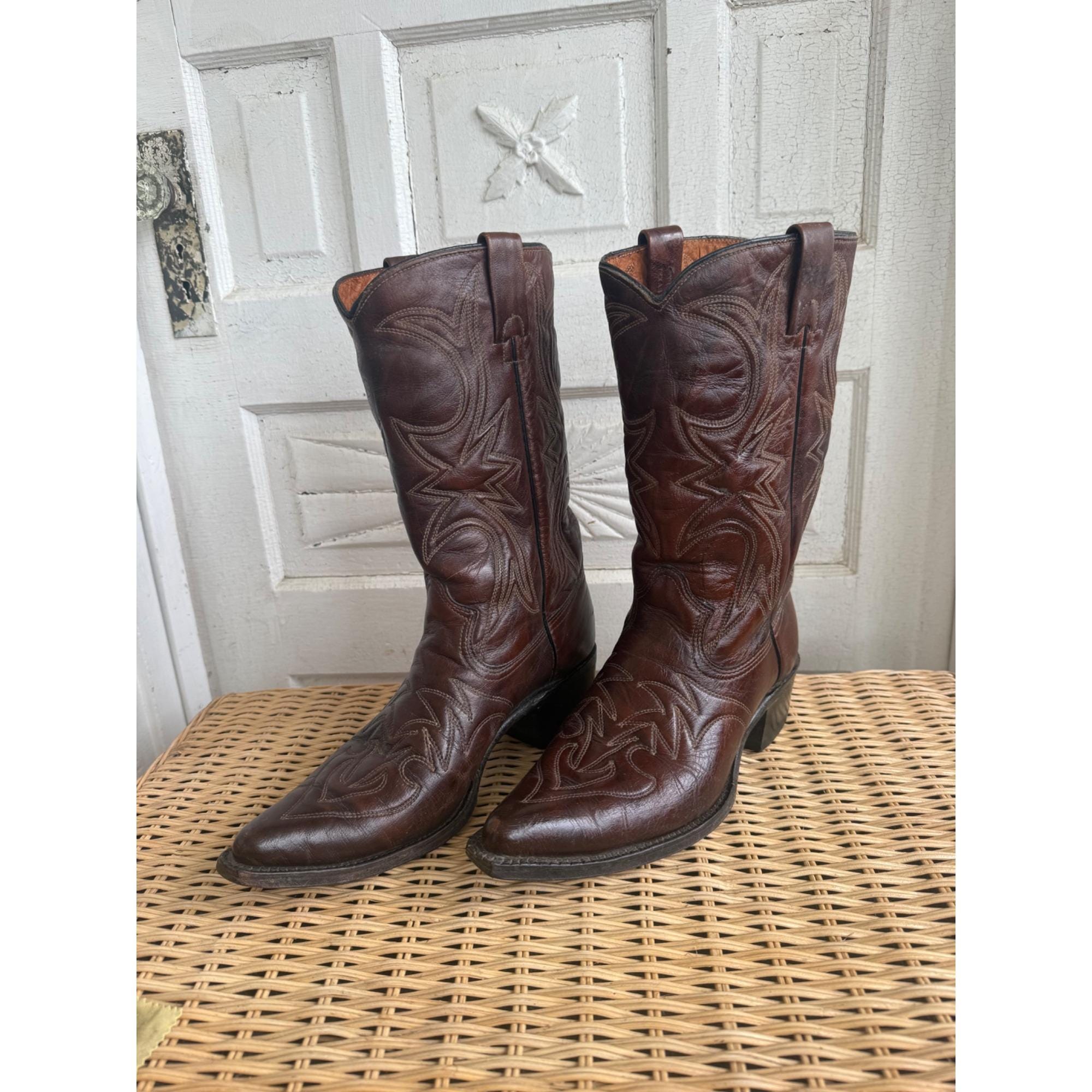 Texas Imperial Boots - Etsy