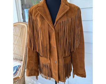 Schott Western Vintage 80's Suede Jacket - Size M - Etsy