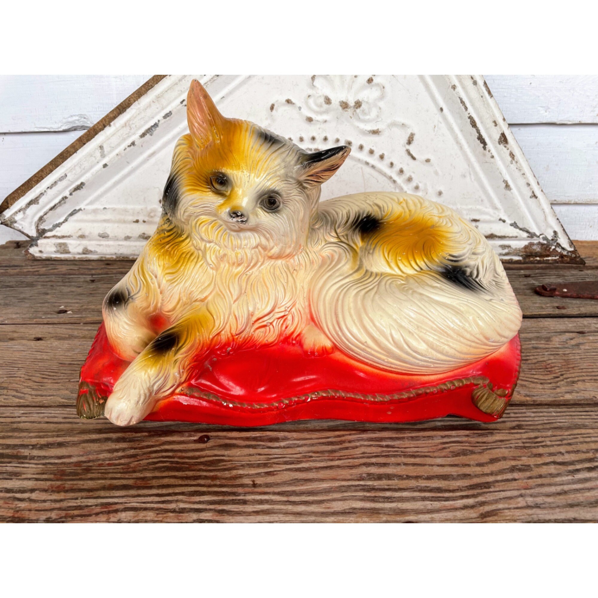 Chalkware Cat Bank - Etsy Chalkware Cat Bank - Etsy
