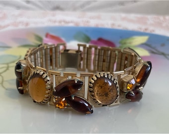 Early 1950s Sherman Rhinestone Bracelet – Vintage Jewelry Girl