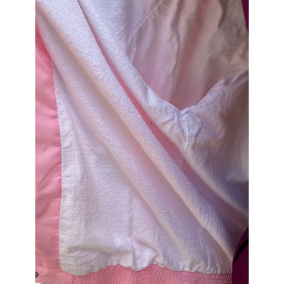 Vintage 1980s Pink Wind Breaker Jacket Current Se… - image 10