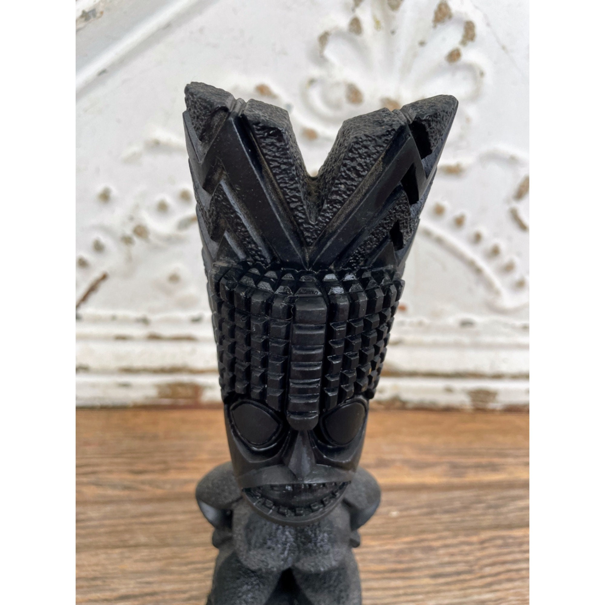 HAWAII製ヴィンテージ COCOJOEココジョーTIKIブックエンド1968 Vintage Coco Joe's Hawaii Tiki Lava Figurine - Etsy