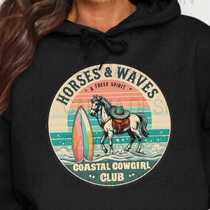 Howdy Beaches PNG, Coastal Cowgirl T-Shirt Design, 300 DPI Western Beach Sublimation, Summer Cowgirl Graphic, Retro Rodeo Girl PNG,Download