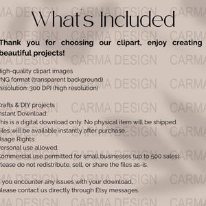 High-Quality PNG Clipart, Transparent Background, Instant Download, Digital Art for Crafts and DIY Projects