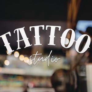 Customizable Window Decal / Your Company Name or Logo Storefront Vinyl Sticker Window Door Lettering