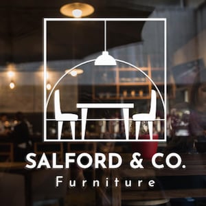 Customizable Window Decal / Your Company Name or Logo Storefront Vinyl Sticker Window Door Lettering