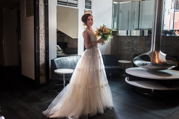Reduced! Vintage 1950's Bridal gown