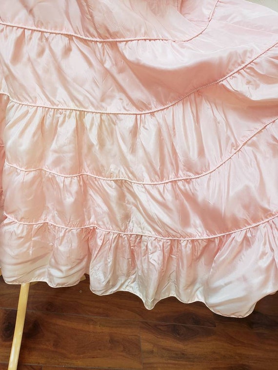 1940's vintage pink dress with rhinestones - image 5