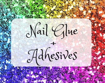 Press On Nail Adhesive to Change or Reuse Nails Easily | Strong Nail Glue | Drag Nail Tape Supplies | Reusable Nail Gummy Jelly Sticker Tape