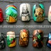 Wizard of Oz (Custom) Press On Nails, Wizard of Oz Fake Nails, Handpainted Designer Nails, Unique Nail Art, Japanese 3D Nail Art
