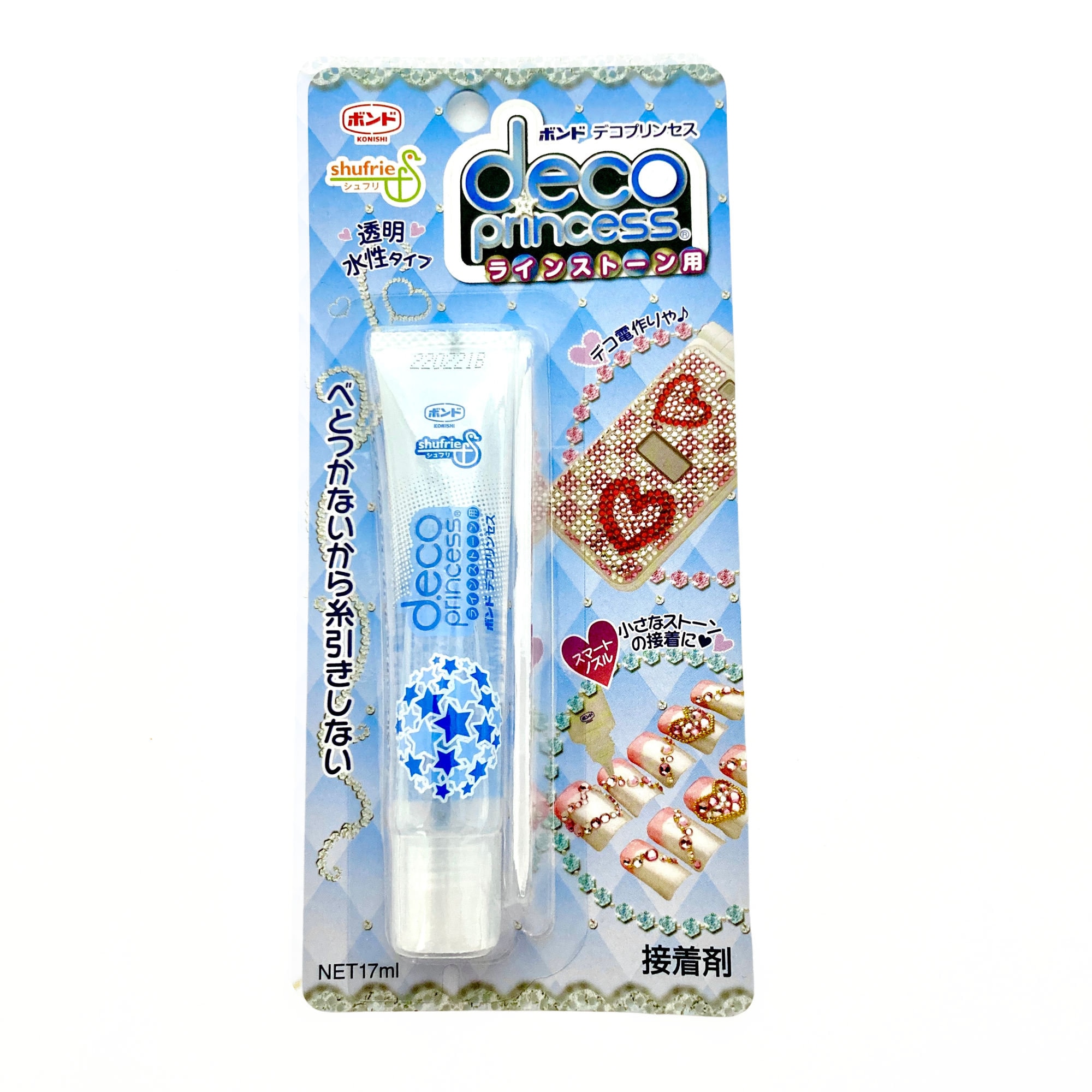 Deco Princess Rhinestone Glue From Japan Water Based Adhesive