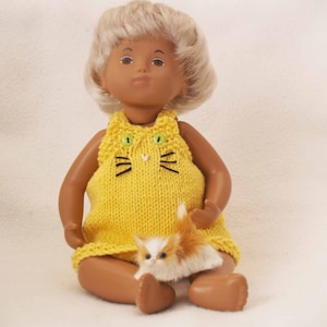 Sasha Baby 12" Doll Sundress and Panties Knitting Pattern