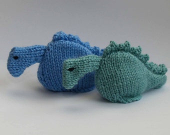 Easter Egg Dinosaur Knitting Pattern - Egg Cover / Cosy