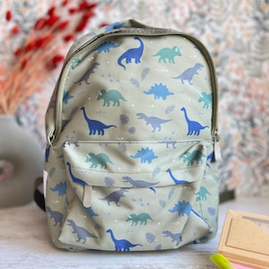Sac à dos enfant motif BRODÉ avec le prénom au choix