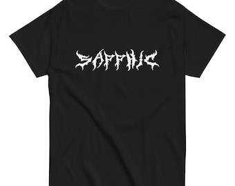 Sapphic shirt, Lesbian Gay Queer Pride uniseks katoenen T-shirt