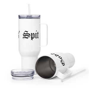 Goddess&#39; Spit Travel Mug with Handle