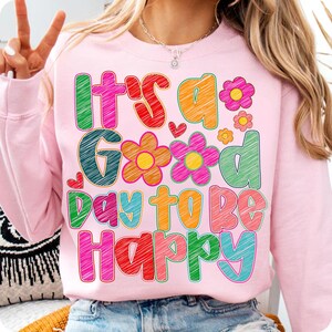 Radiate positivity with this It’s a Good Day to Be Happy PNG! A boho-inspired mental health design with wildflowers and uplifting vibes. Perfect for self-care shirts, mama gifts, and daily affirmations. Brighten your day and someone else’s too