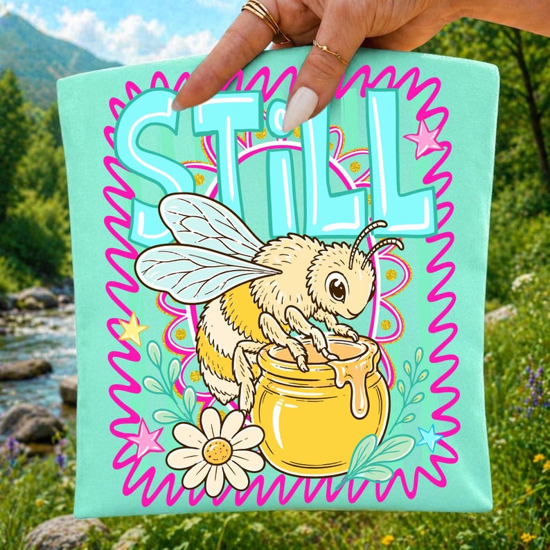 Religious Faith Floral Doodle DTF Transfer design on a mug