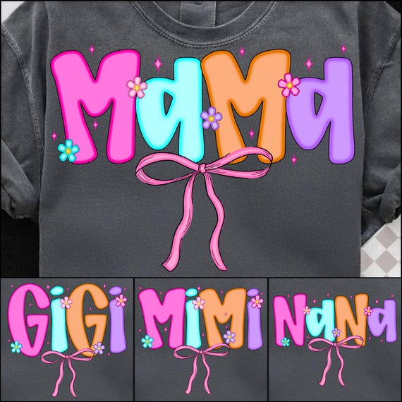 Preppy Mama PNG Bundle: Floral Lemon Summer Sublimation (Digital Download)