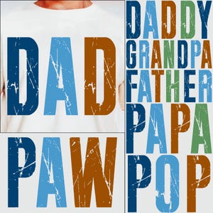 Father&#39;s Day Bundle PNG, Retro Best Dad Ever Sublimation, Funny Dad Life Designs, Digital Download for Dad, Grandpa, and Bonus Dad Shirts