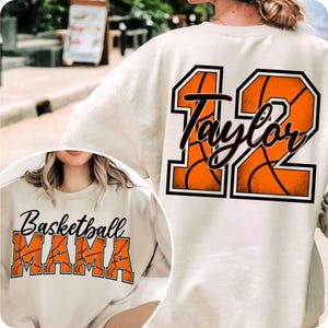 Custom Basketball Mom Game Day Shirt Design PNG for Sublimation - Digital Download