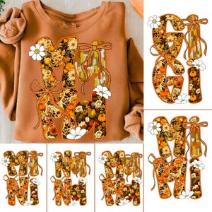 Glitter Pumpkin Mama Bundle PNG Coquette Fall Sublimation Design, Autumn Mama Shirts, Bow Graphic Includes Mimi Gigi Nana Pumpkin Gift