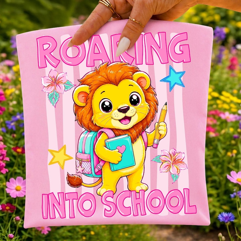 Roaring Into School Lion PNG, Preppy Back to School Sublimation Design, Bruh We Back Student Shirt PNG, First Day of School Teacher Design