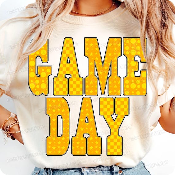 Retro Football Mom Checkered Star Gameday Shirt Design PNG for Sideline Moms and Tailgates