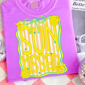 Sunshine PNG Beach Life Bundle | Preppy Girly Summer PNG | Trendy Neon Sublimation | Lake Pool River Vacation Shirt Design | Salty Vibes