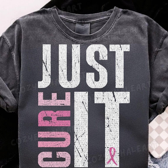 Pink Ribbon Breast Cancer Awareness Sublimation Design - Digital Download PNG for Crafts