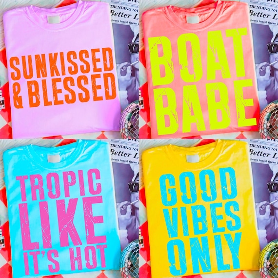 Retro Beach Shirt PNG Bundle: Sunshine & Coastal Designs (Digital Download)