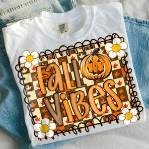 Retro Floral Pumpkin Sublimation Design: Boho Fall PNG Digital Download for Autumn Crafts