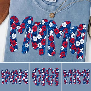 4th of july png, mama png bundle, patriotic mom png, ditsy floral png, mimi nana gigi png, independence day, preppy 4th of july, grandma png, sublimation design, red white and blue, patriotic mama, fourth of july mama, floral sublimation