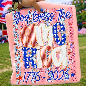 god bless the usa, america 250 png, 4th of july png, patriotic coquette, independence day, usa flag design, america 1776 2026, sublimation design, dtf transfer png, patriotic png, watercolor usa, foj stripes png, american girl png