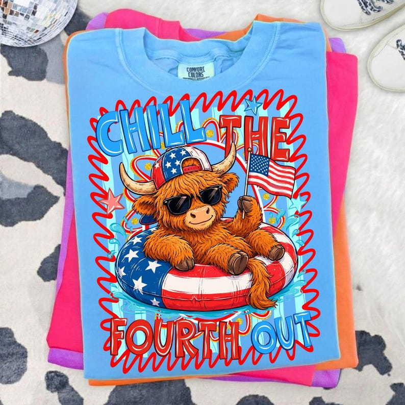 High-quality 4th of July sublimation PNG file download for patriotic crafts